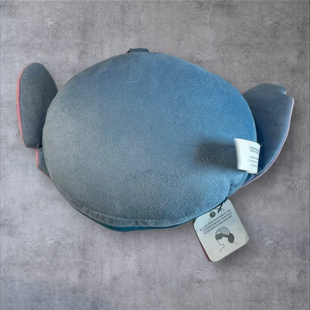 Disney Lilo & Stitch Jacmel Jewelry Eye‎ Mask Pillow NWT